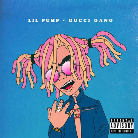 my kid listened to gucci gang|lil pump Gucci gang song.